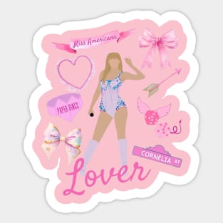 Taylor Swift Coquette Lover Sticker